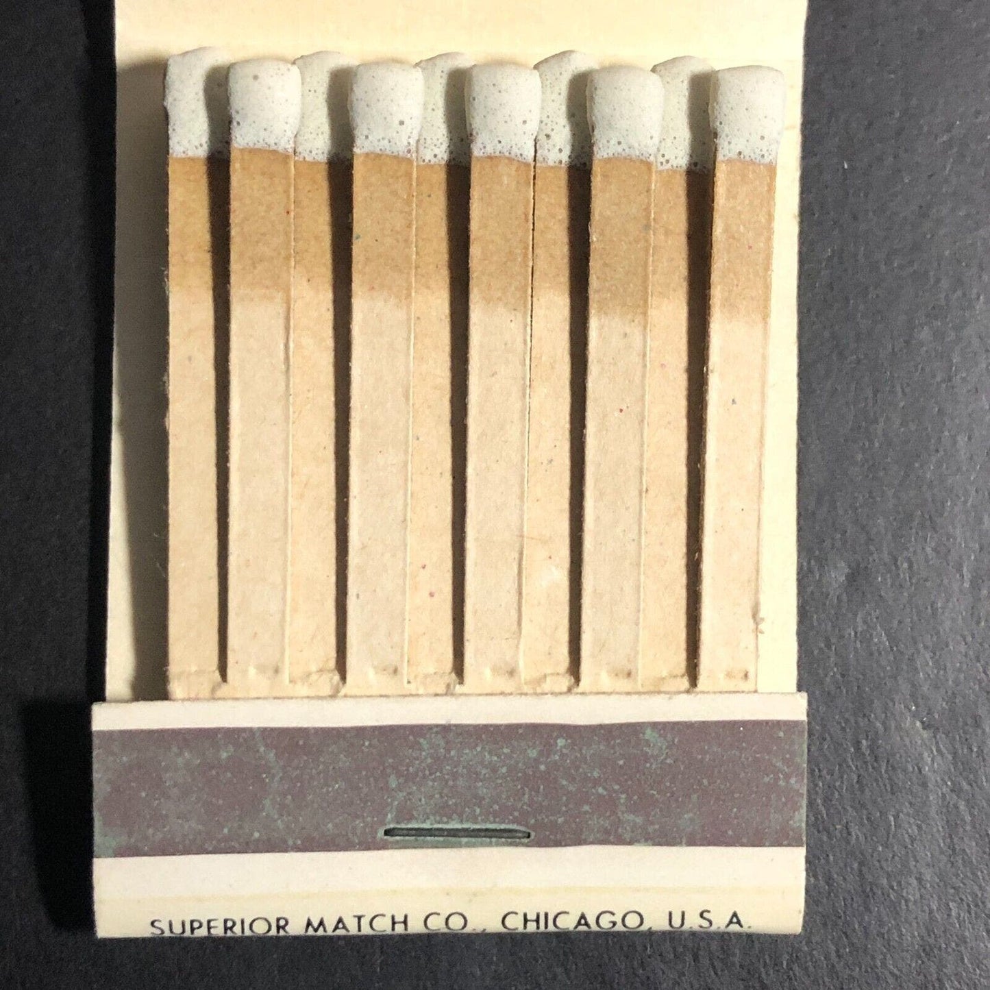 Capt. Zak Restaurant St Petersburg Beach FL Full Matchbook c1966-73 VGC Scarce