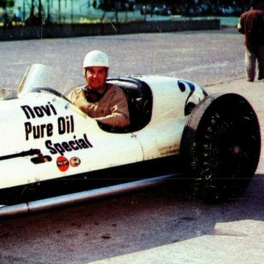 Indy 500 Postcard 1952 "Chet Miller 500 Mile Speedway" Unposted VGC