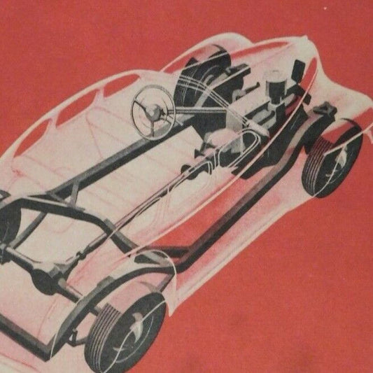 1947 Plymouth 48pg "The Inside Story" Booklet w/cover & Mopar Radio Man