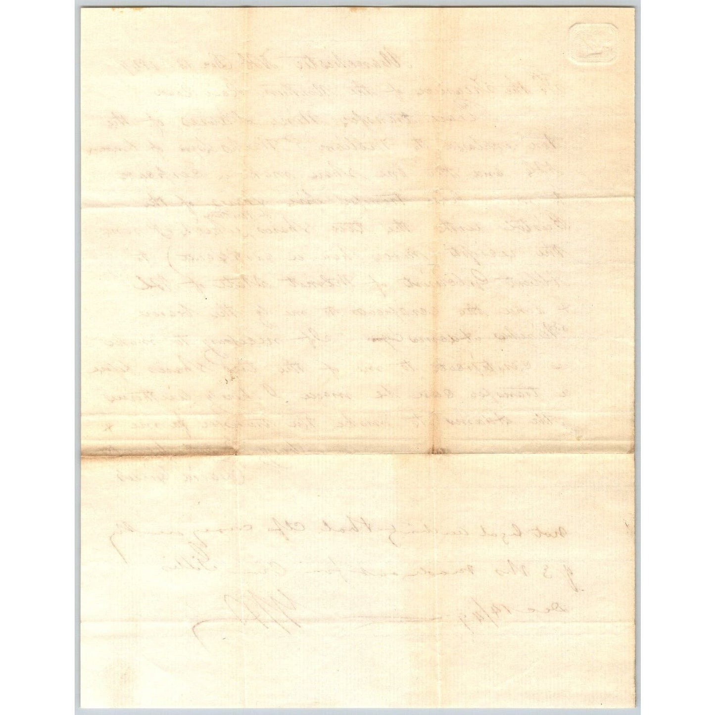 1849 ALS Daniel Gillis Letter to the Treasurer "Mountain Railroad" re: Shares