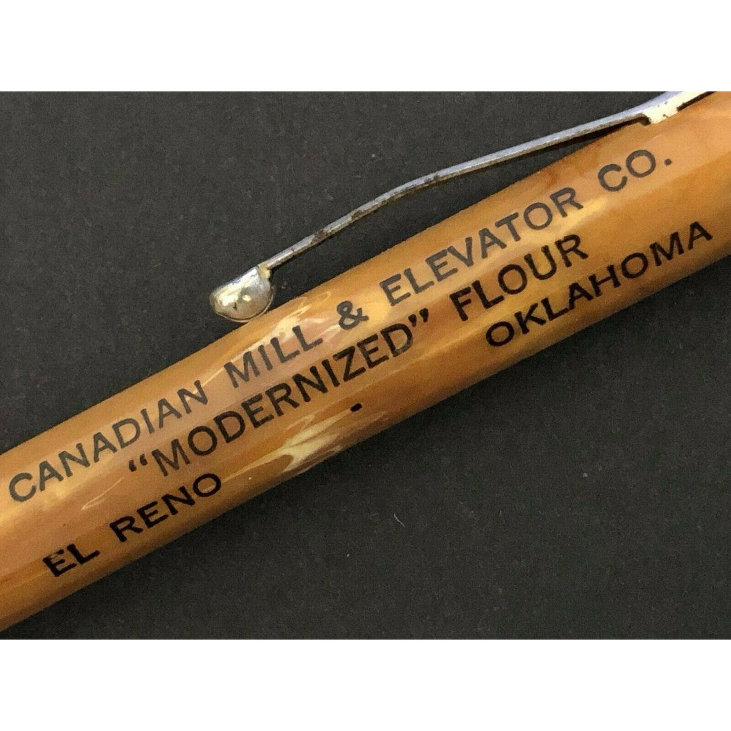 c1940's-50's "Canadian Mill & Elevator" El Reno, OK Mech. Advertising Pencil