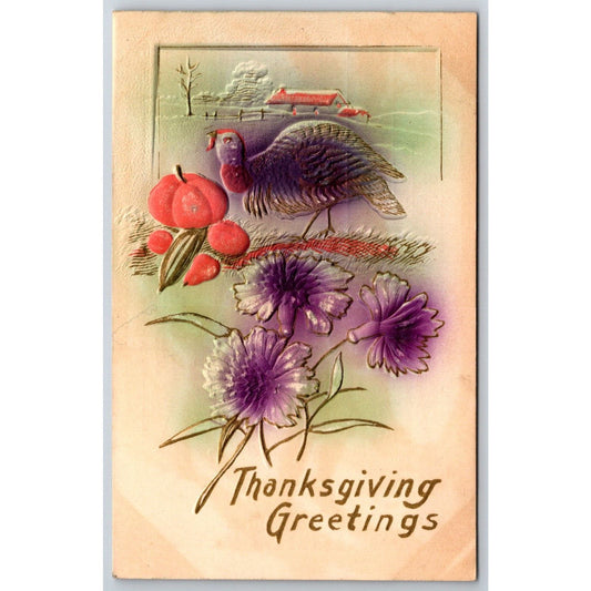 Lazarus & Son Baltimore Ladies Clothing Thanksgiving Adv. Postcard PM c1910's