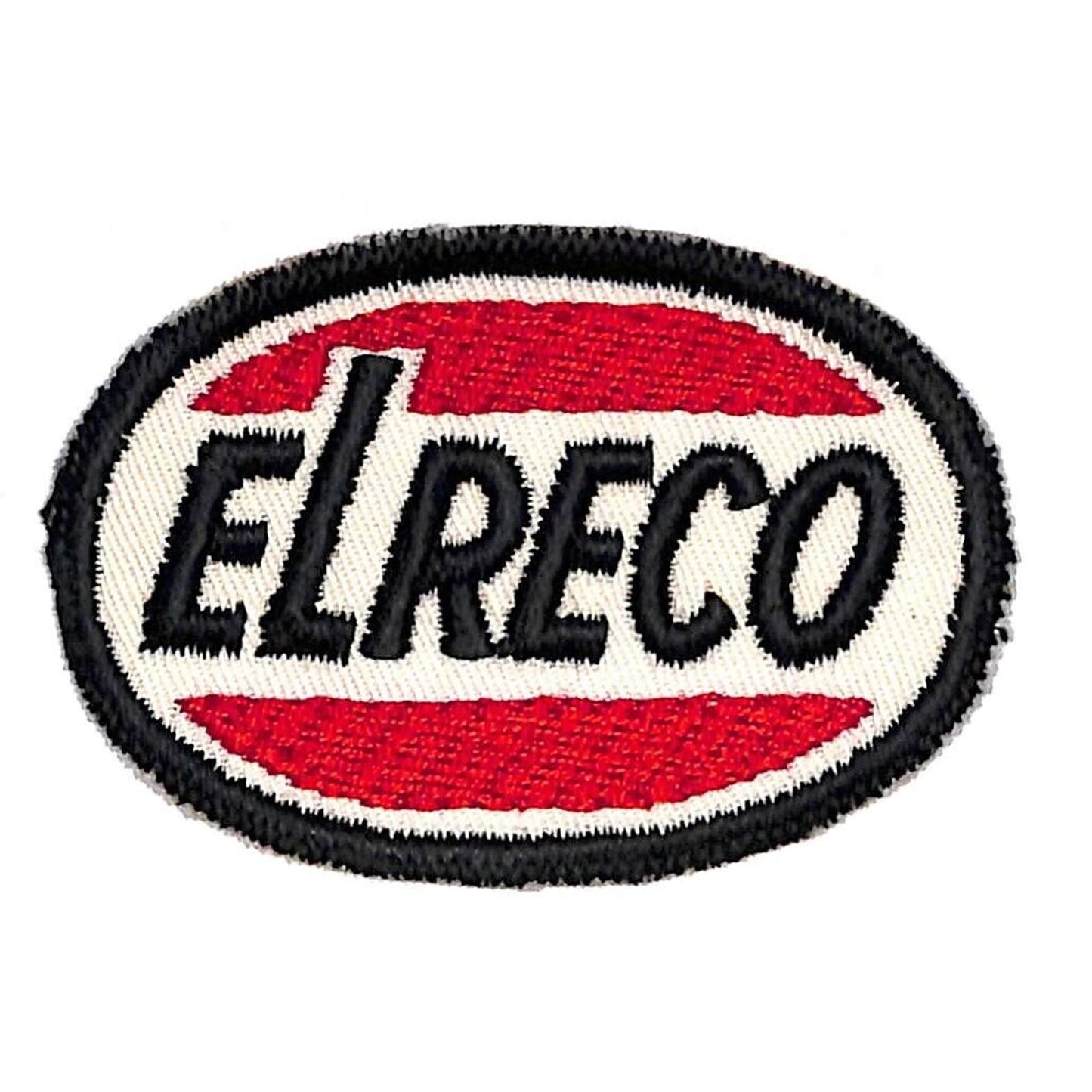 Elreco (Eldorado Refinery) Vintage Machine Embr. Patch 2" x 3" c1950's Scarce