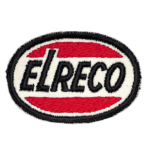 Elreco (Eldorado Refinery) Vintage Machine Embr. Patch 2" x 3" c1950's Scarce