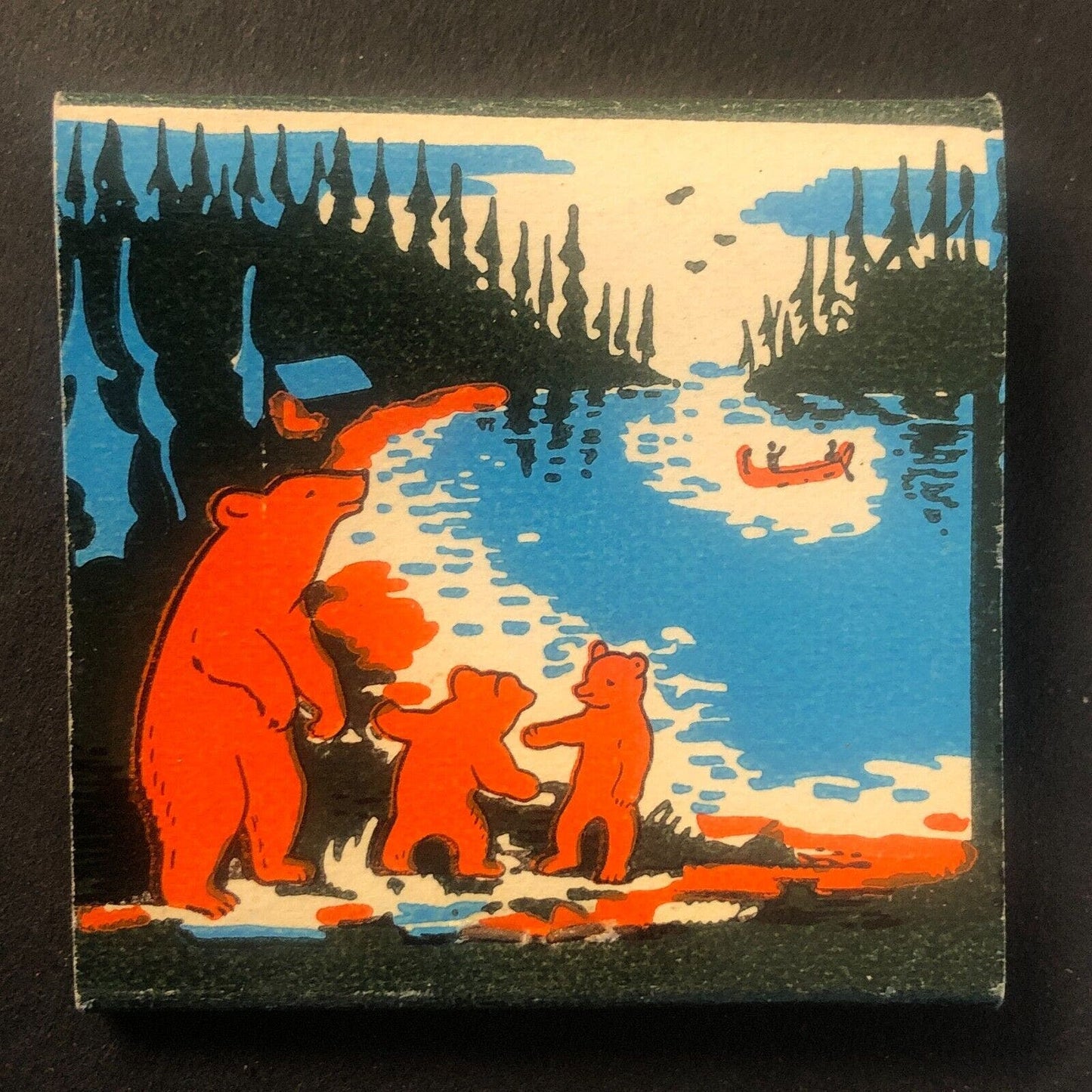 Cafe Bohemia Chicago Wild Game FEATURE Vintage Full Matchbook c1950's-60's