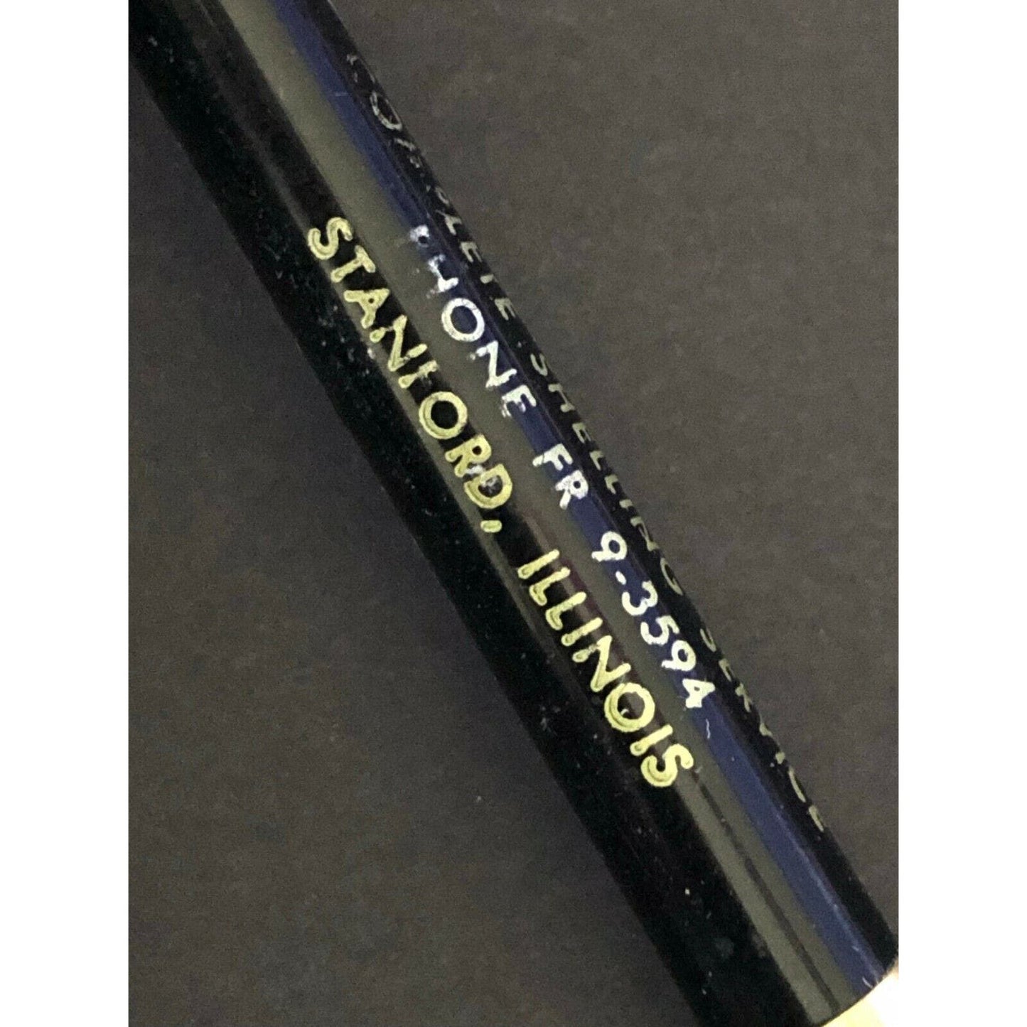 c1940's-50's Homer Orr Shelling Service Stanford, IL Mech. Advertising Pencil