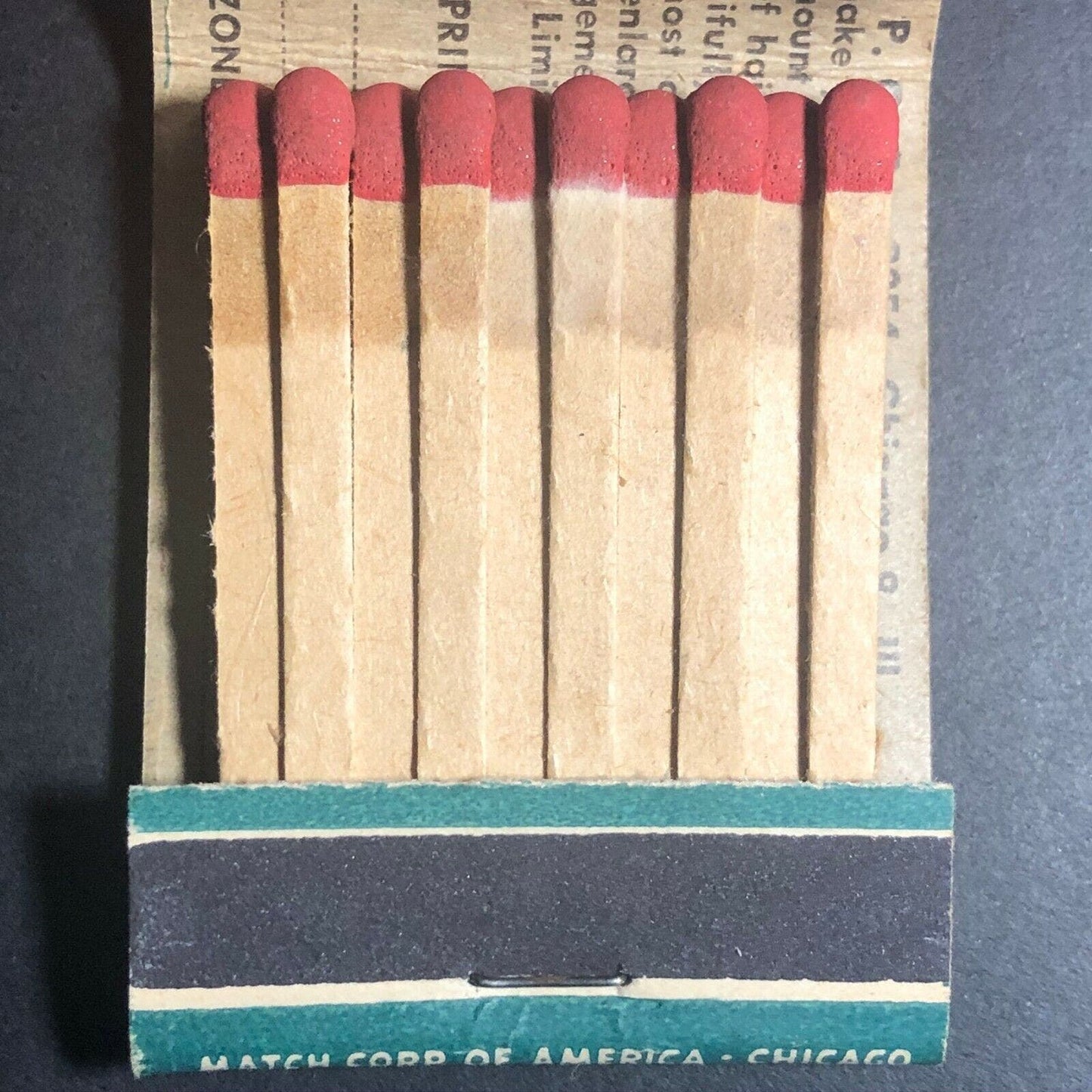 1960's-70's Full Matchbook - "Sensational Offer Prints Only 29c Each" Hollywood