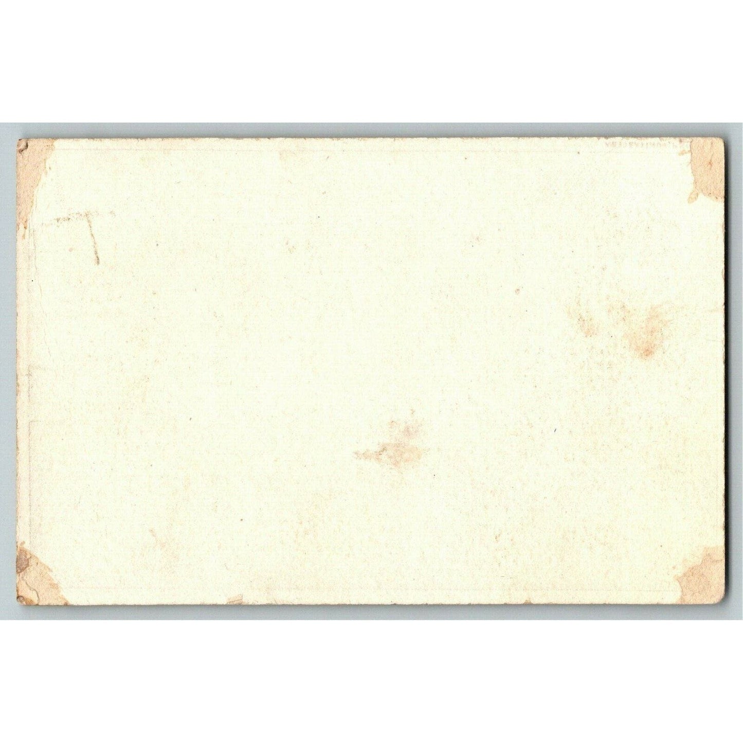 Blank Gilt Victorian Trade Card - Farm Boy Running Away With Pig / Hog