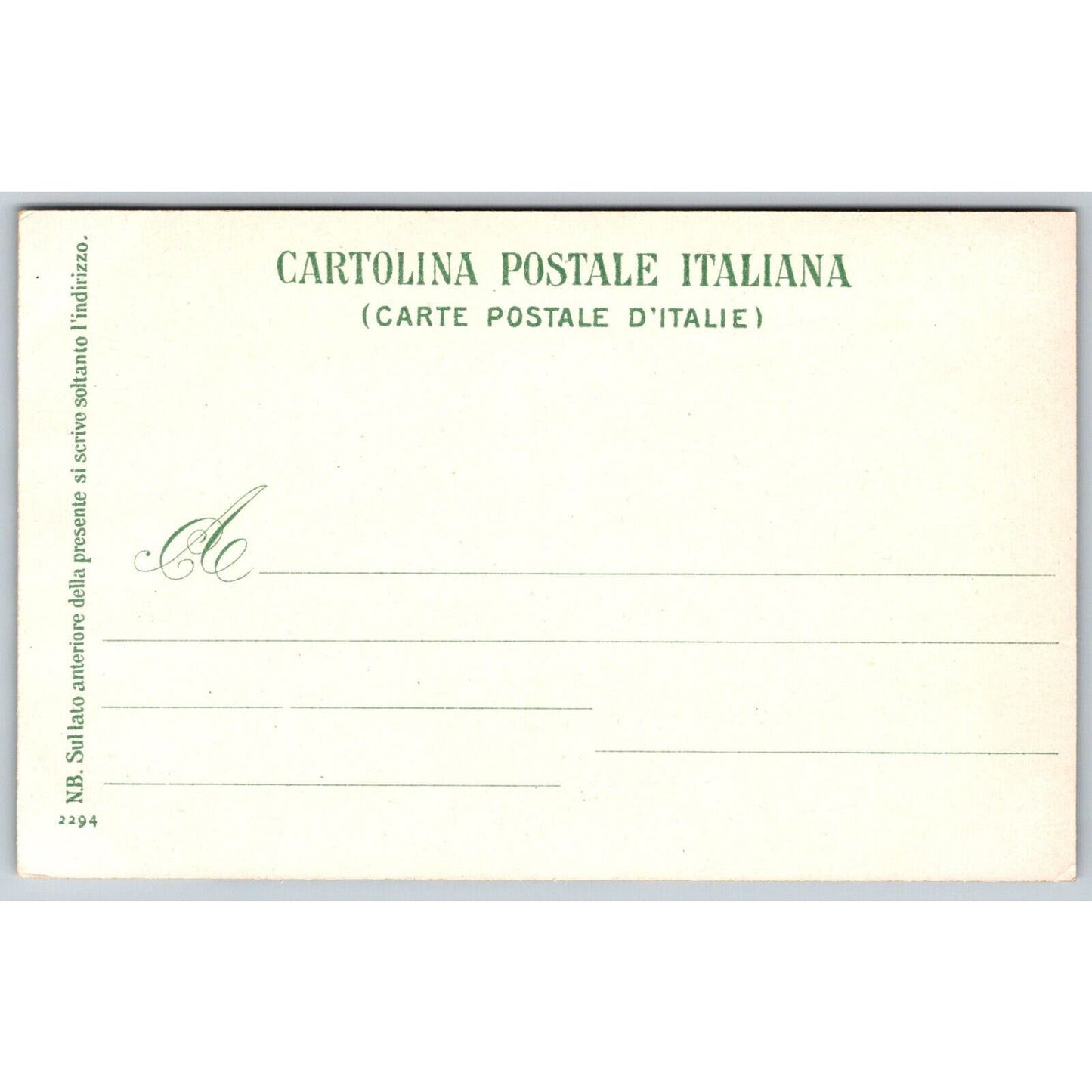 Italian Postcard Amalfi Hotel del Cappuccini via Sorrento 1901-1907 NP VGC