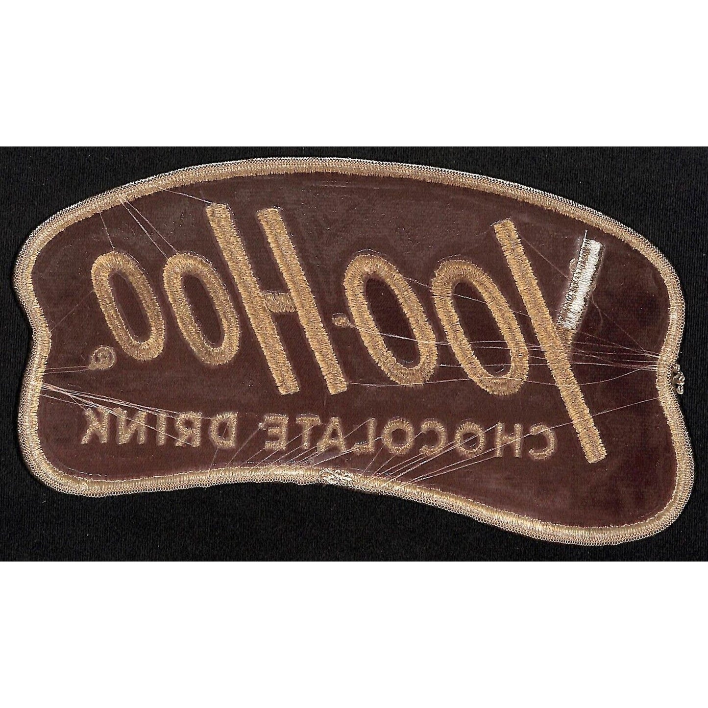 Yoo-Hoo Chocolate Drink Large Embroidered Soda Patch c1970's VGC - Scarce