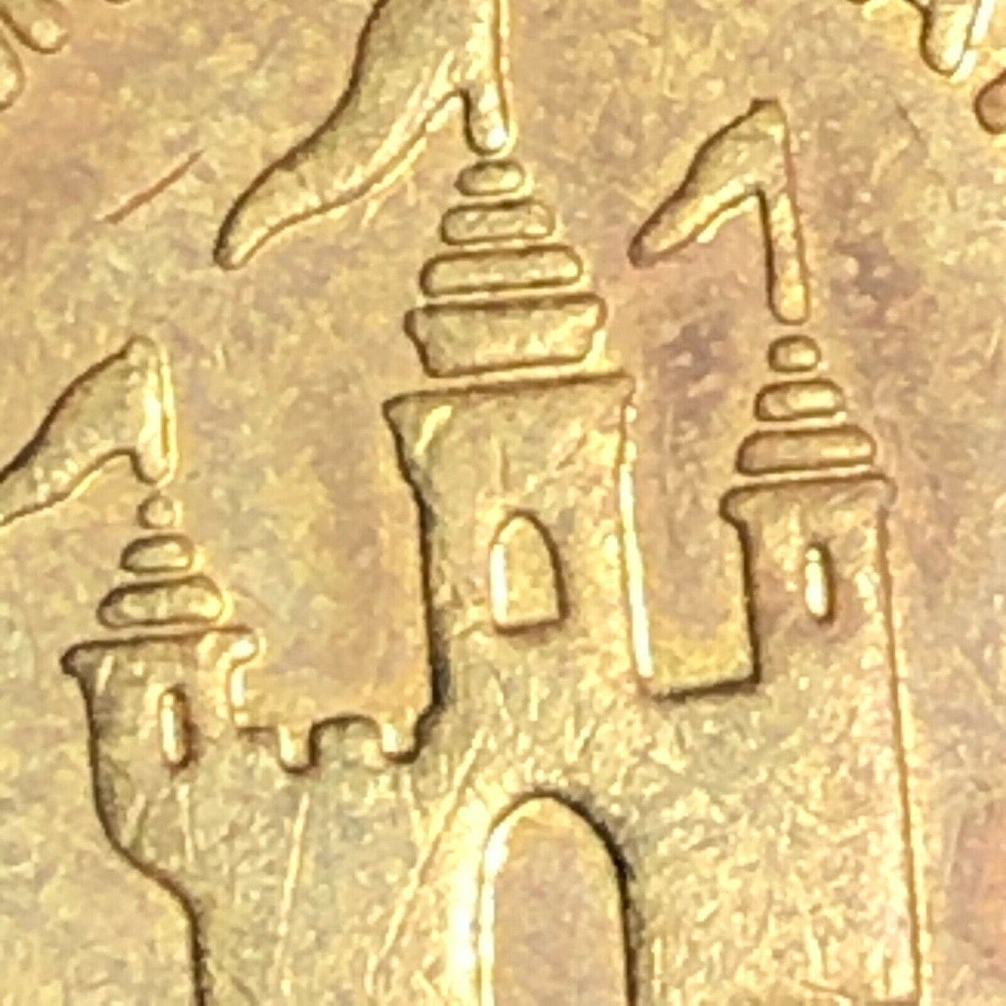 22.8mm Vintage Pepsi Camelot Park Brass Token - Modesto, CA