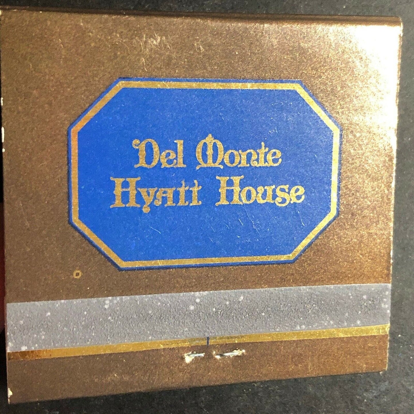 1970's-80's Vintage Full Matchbook Del Monte Hyatt House Monterey, CA