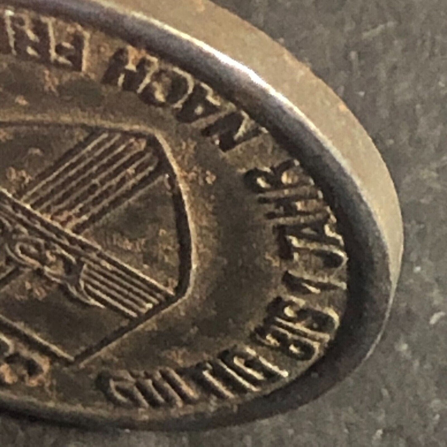 1918 Kriegsgeld 10 Pfennig Coblenz WWI Germany 20.25mm