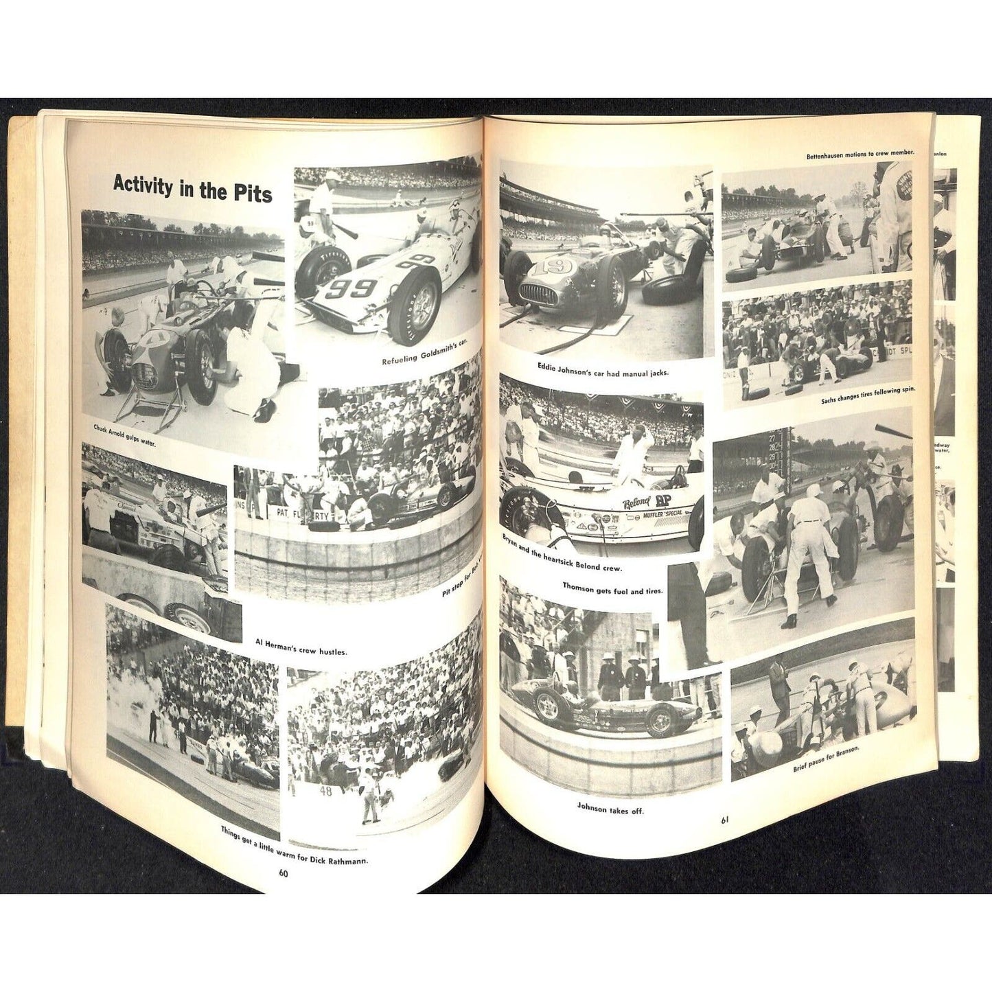 1959 Indy 500 Floyd Clymer's Indianapolis 500 Mile Yearbook IMS 136pp. VGC