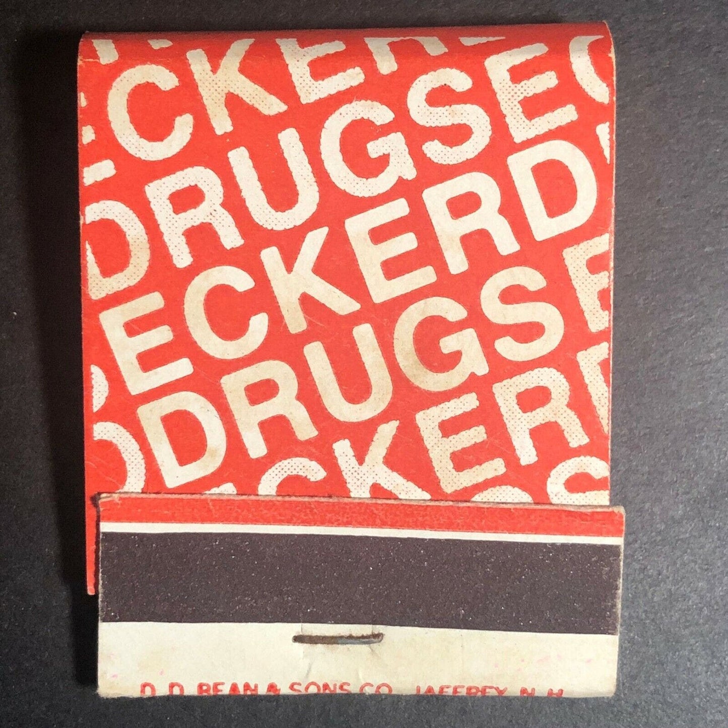 1970's-80's Full Matchbook "Eckerd Drugs"