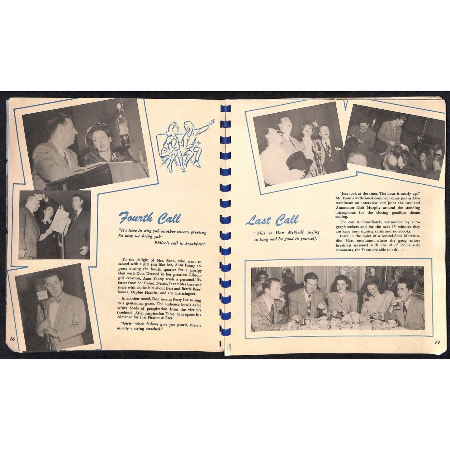 Don McNeil Breakfast Club 1947 Yearbook - (Morning Variety Radio Show)
