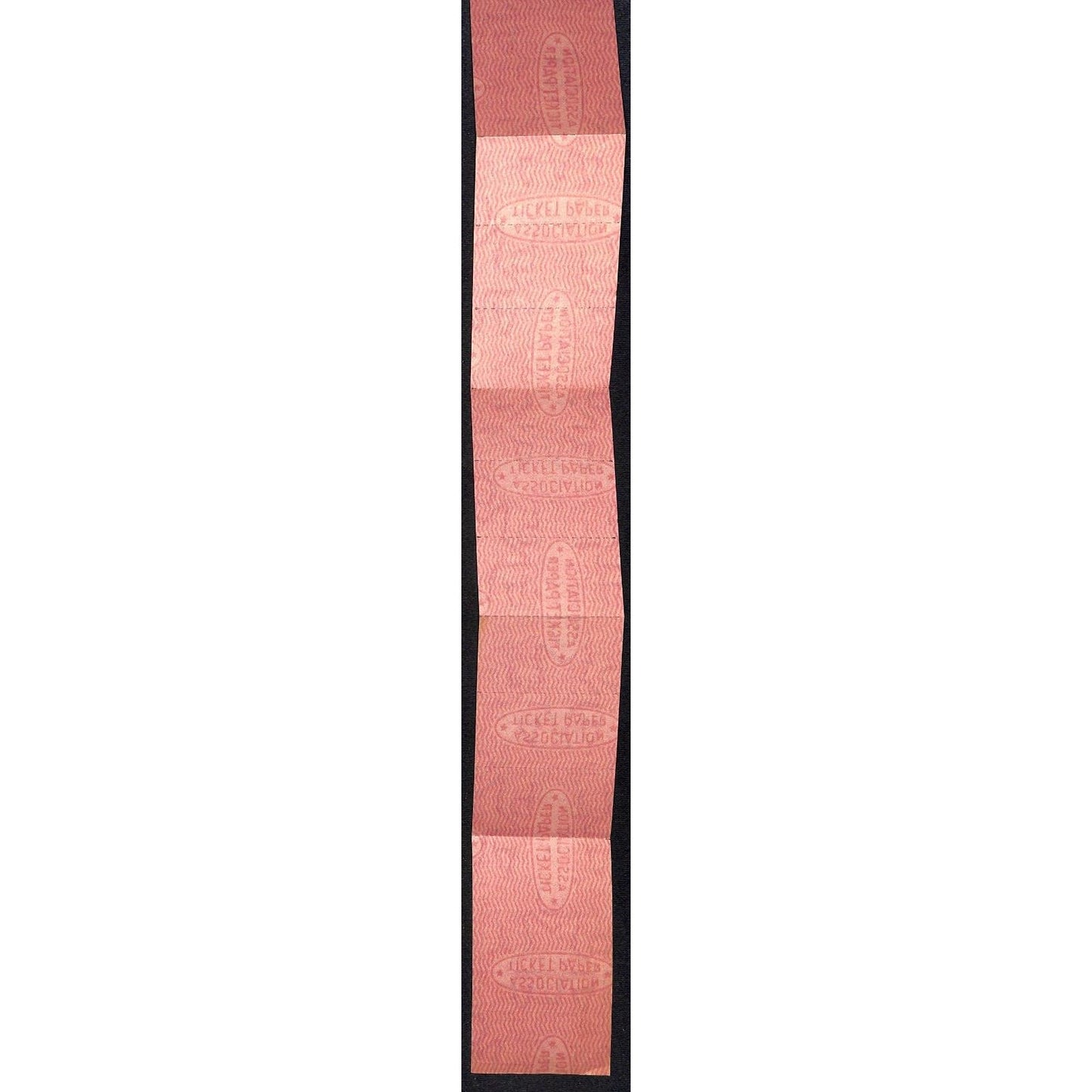 Chicago North Shore & Milwaukee RY 10 Ride 21" Ticket Strip Loop to Milwaukee