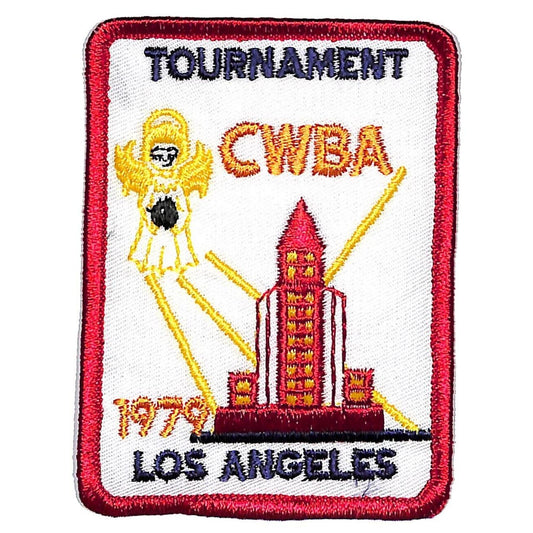 1979 Los Angeles Tournament CWBA Embroidered Bowling Patch