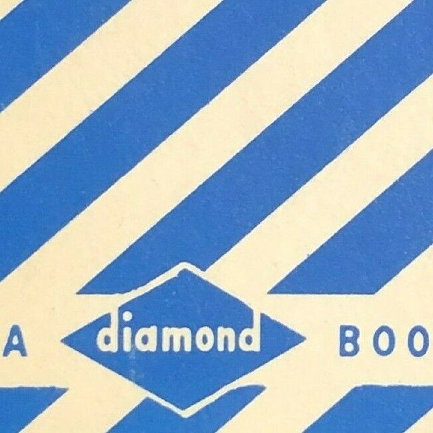 1950's-60's Full Matchbook "Diamond Book Match"