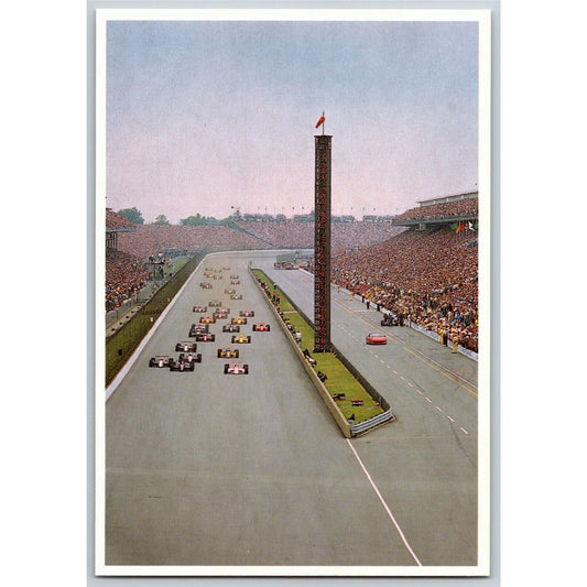 c1991 Indy 500 - Start Finish Line Motor Speedway NOS 4" x 5 3/4" Postcard