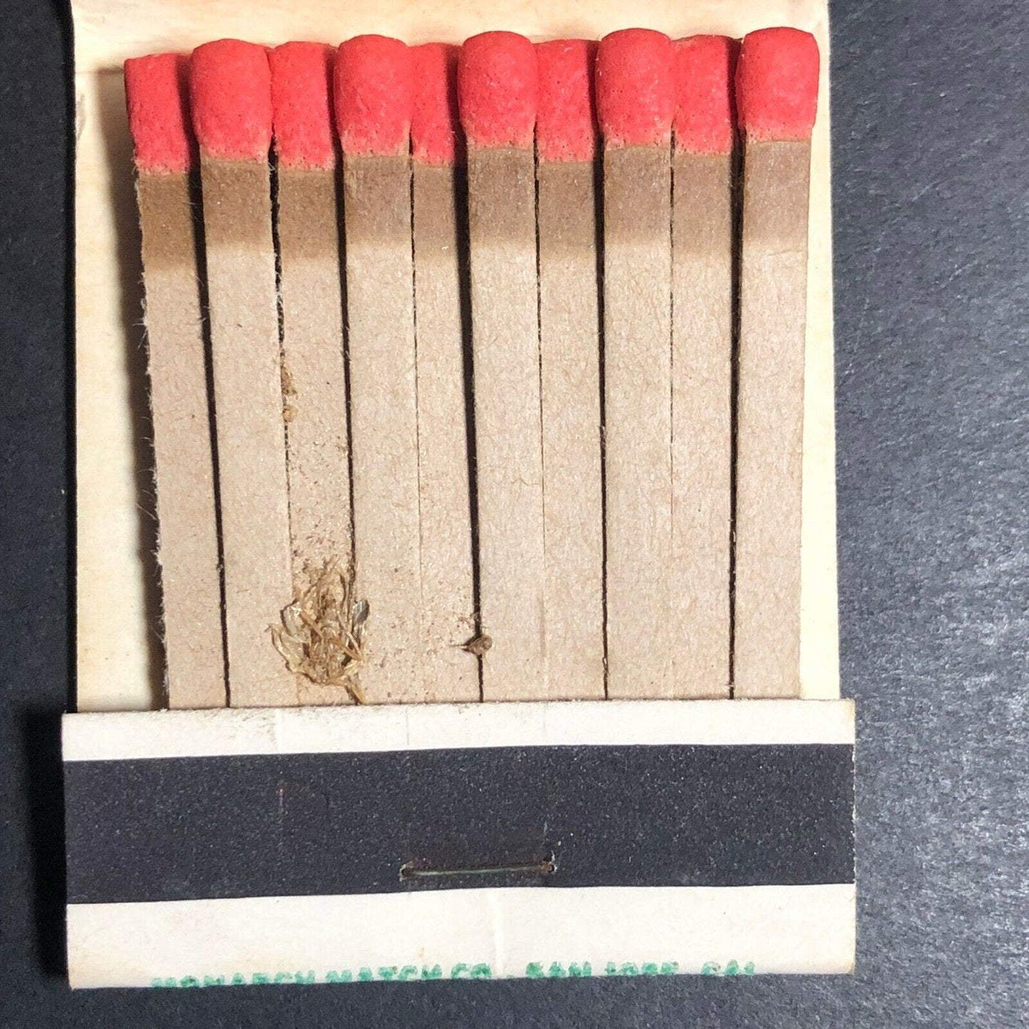 1960's-70's Full Matchbook "Santa Claus Date Shop" Santa Claus, CA