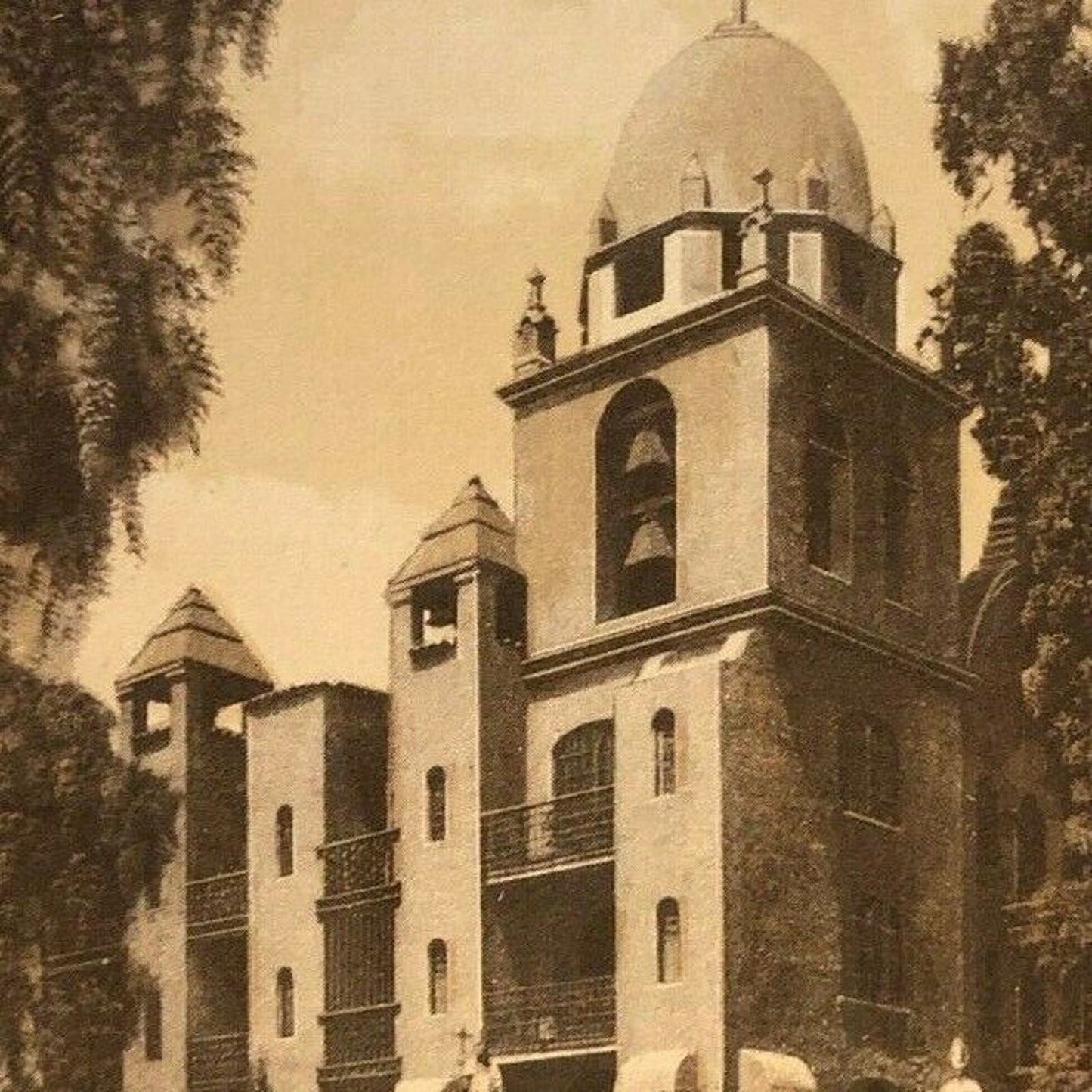 Vintage Postcard - Carmel Tower Mission Inn Riverside, California