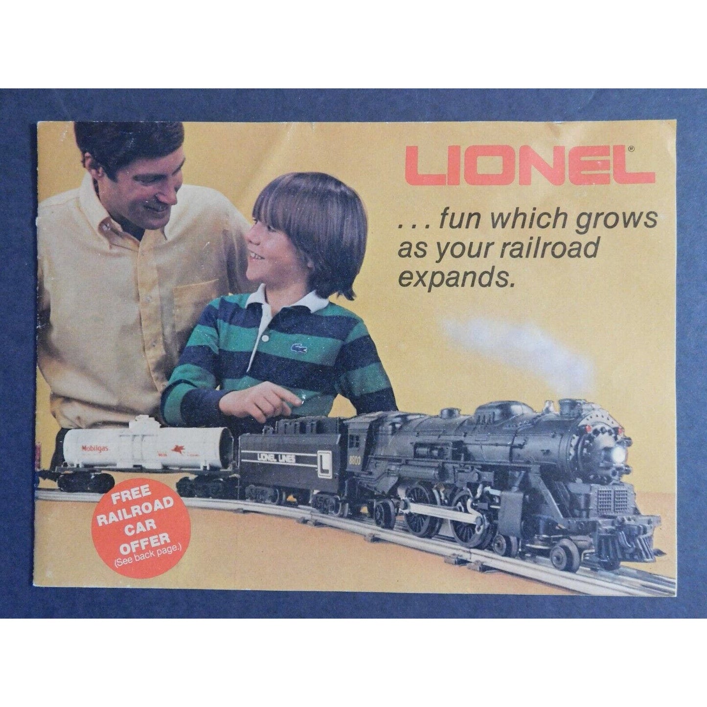 Original 1979 Lionel Train "...Fun Which Grows as Your Railroad.." Booklet 10pgs