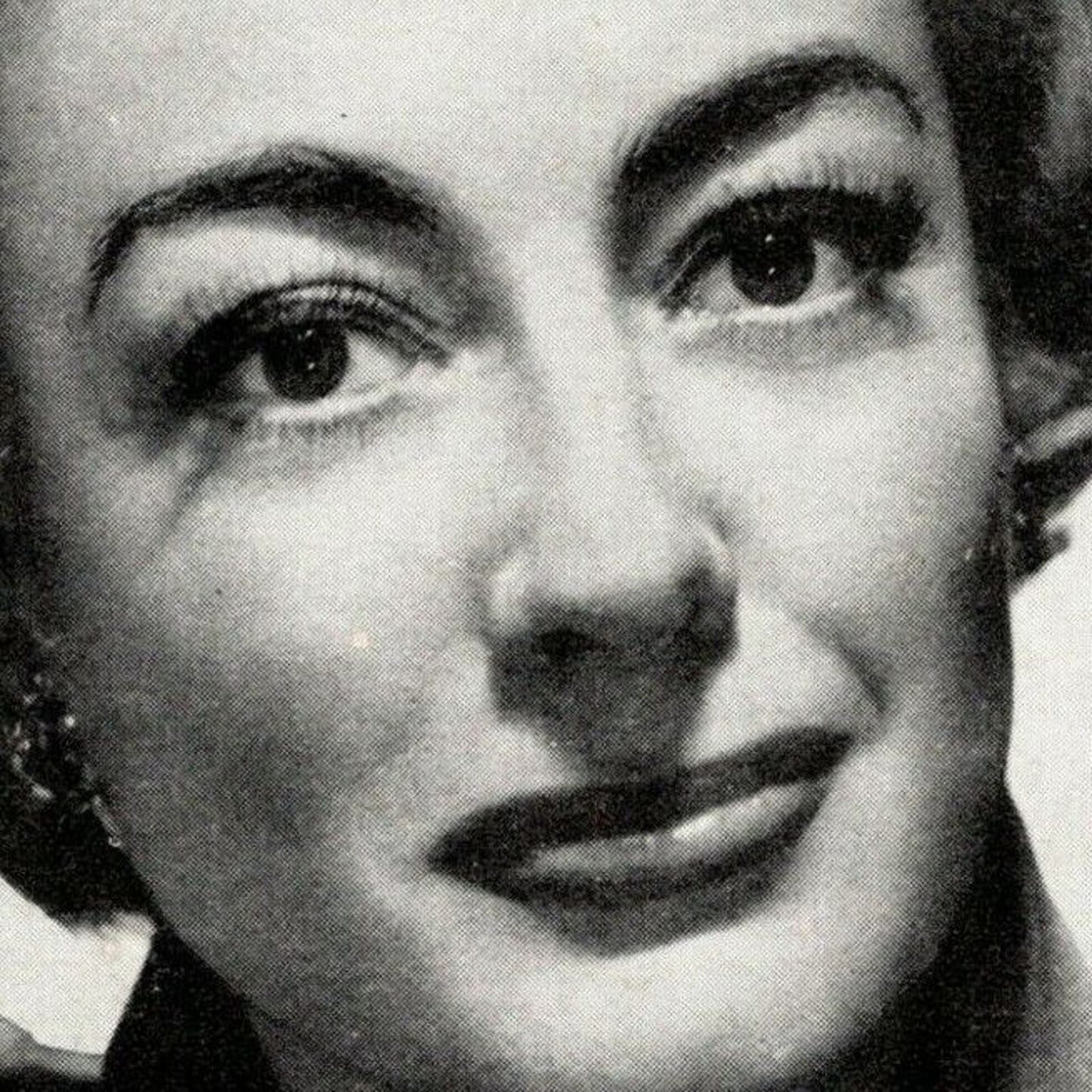 Joan Crawford Leading Lady Movie Star Arcade Card - Ken Prag Coll. EXC