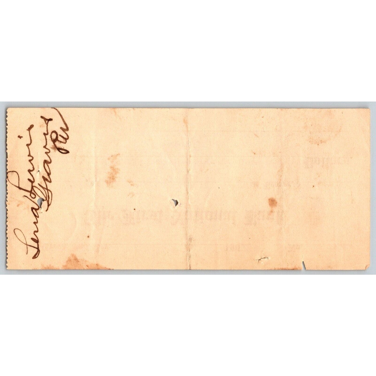 Mill Creek, Oklahoma Indian Territory 1906 FNB Bank Check Scarce
