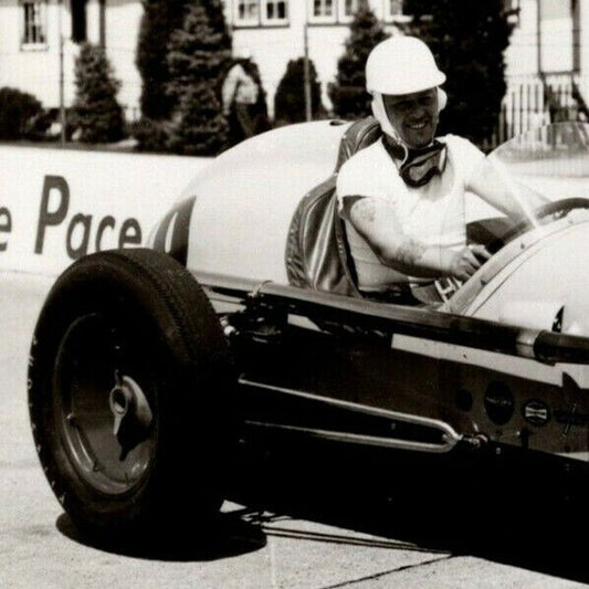 Indy 500 RPPC Postcard "1952 Andy Linden" Official Race Photo Unposted VGC