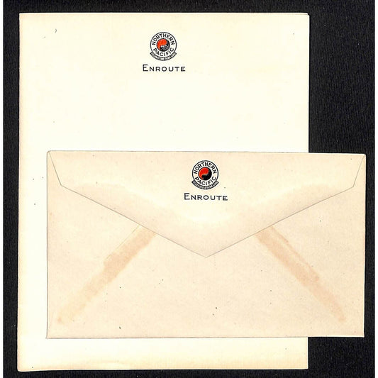 Northern Pacific Railway - Yellowstone Park Line "Enroute" Stationary Set