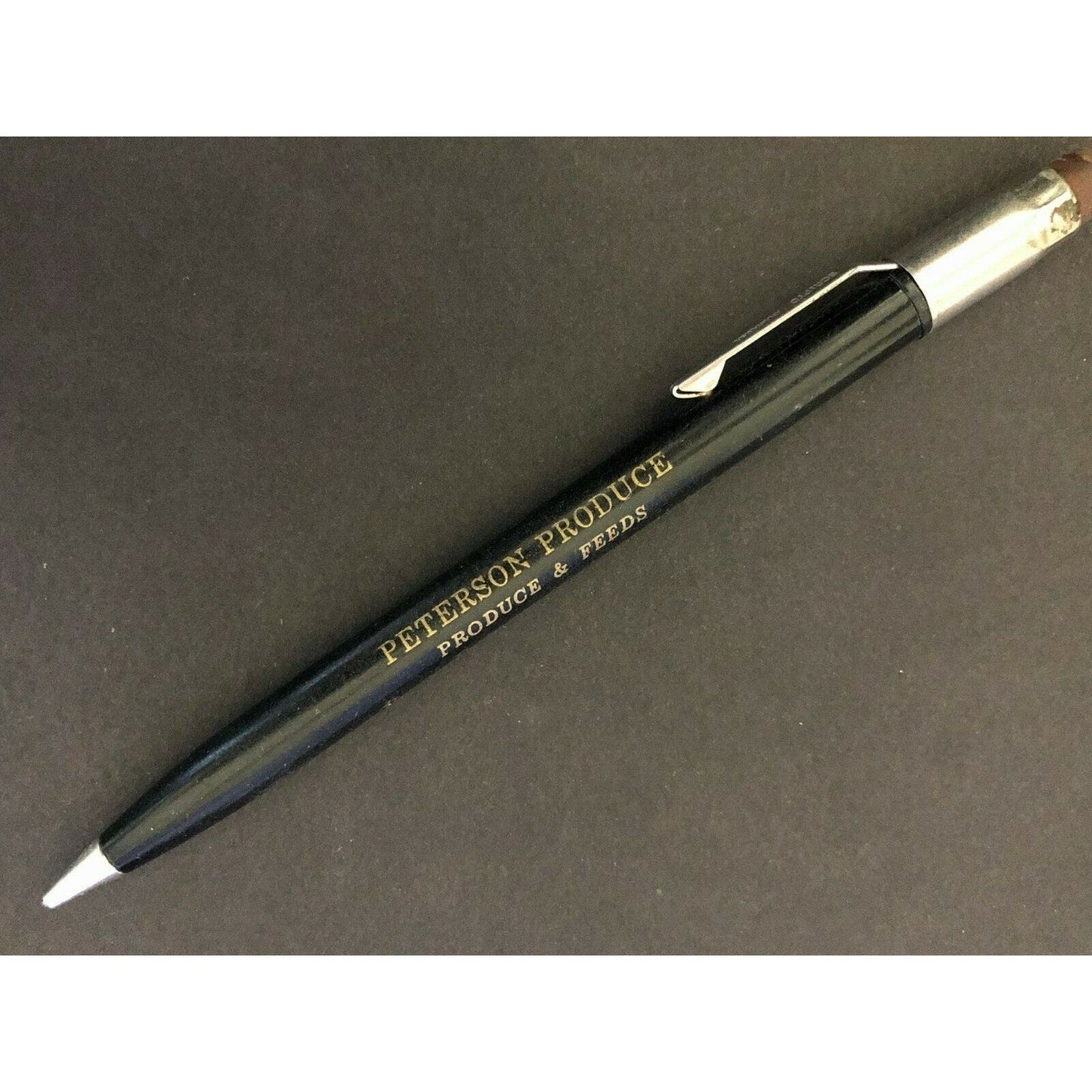 c1940's-50's Peterson Produce / Feeds Lyons, NE Mechanical Advertising Pencil