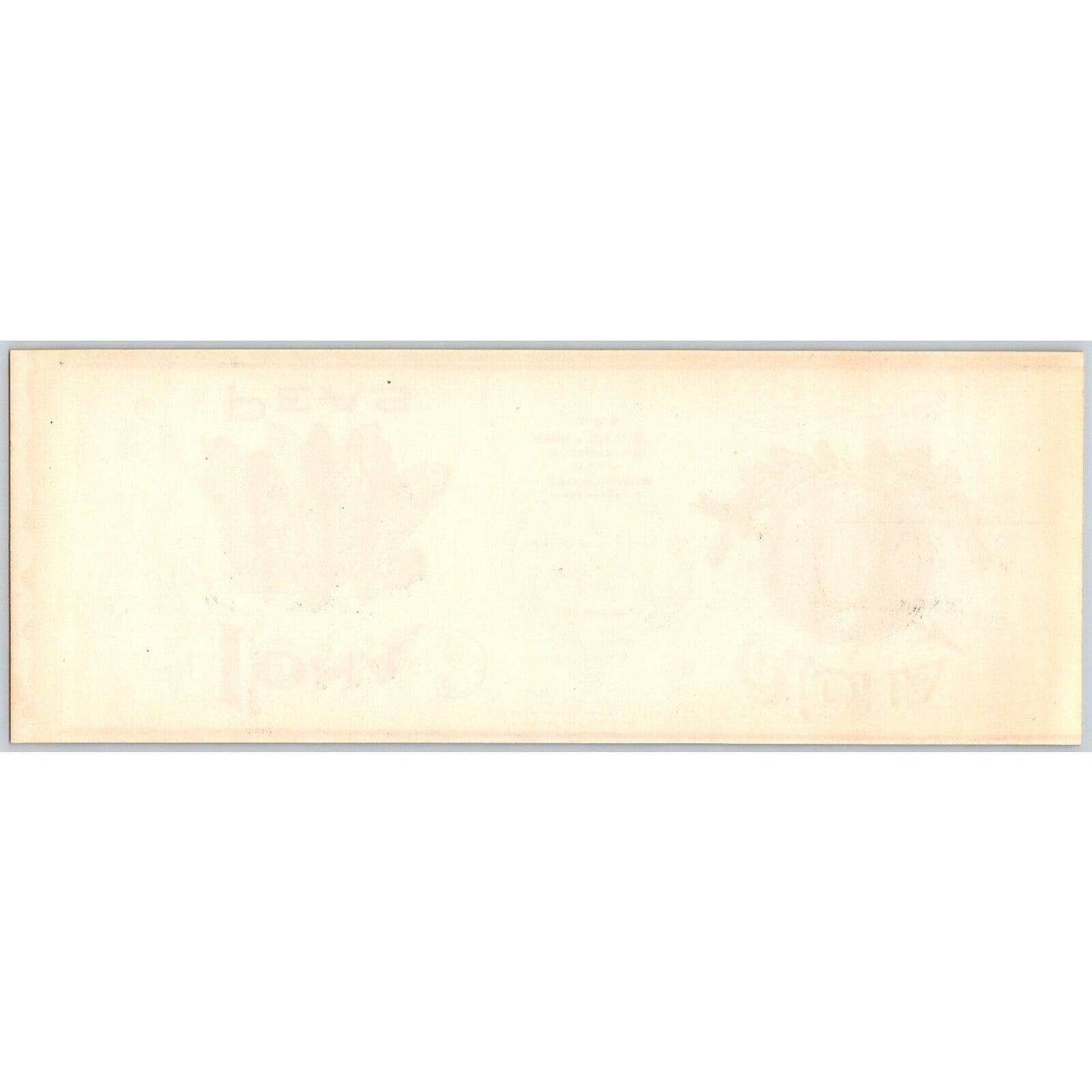 Iona Peas Paper Can Label A&P The Great Atlantic & Pacific Tea Co. VGC c1910's