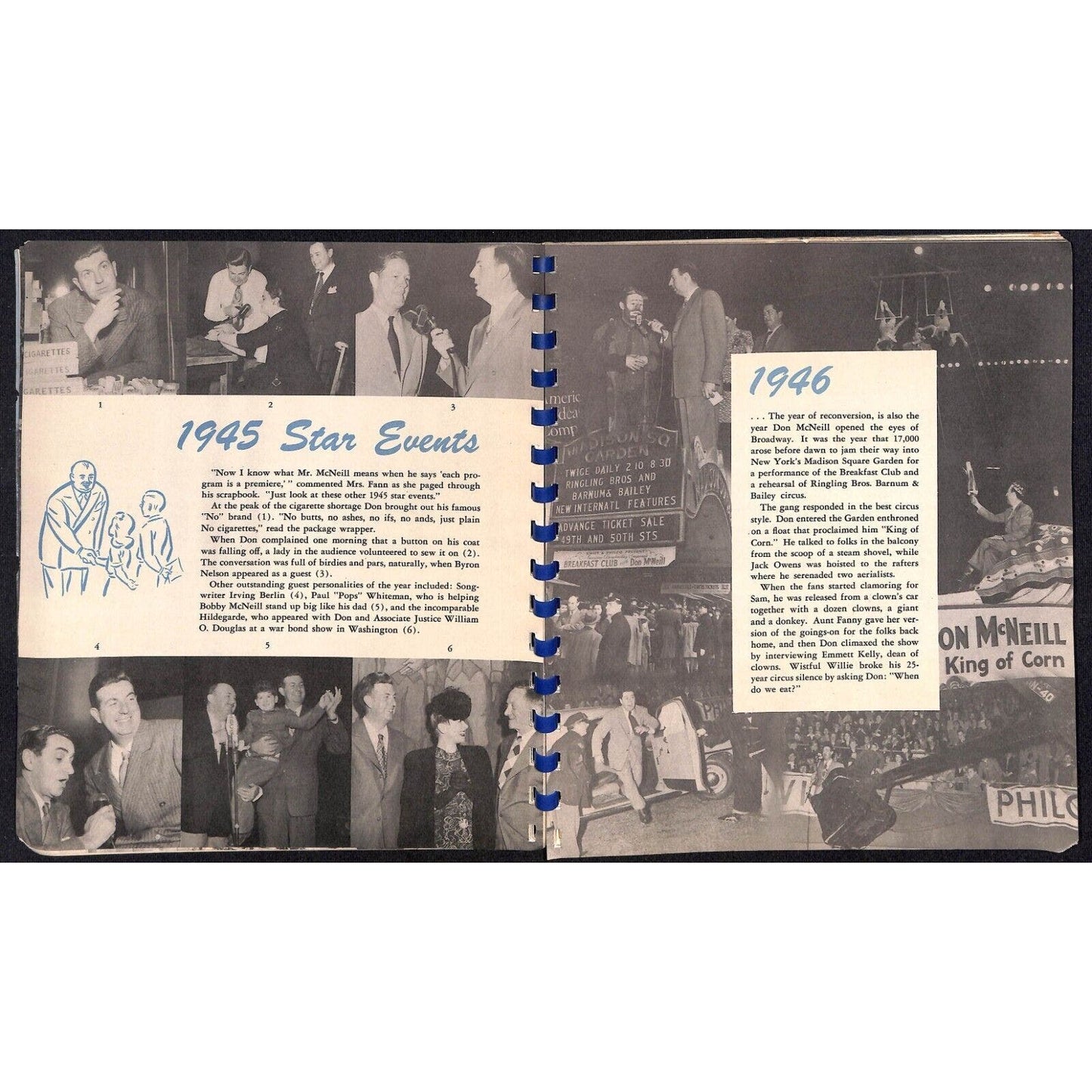 Don McNeil Breakfast Club 1947 Yearbook - (Morning Variety Radio Show)