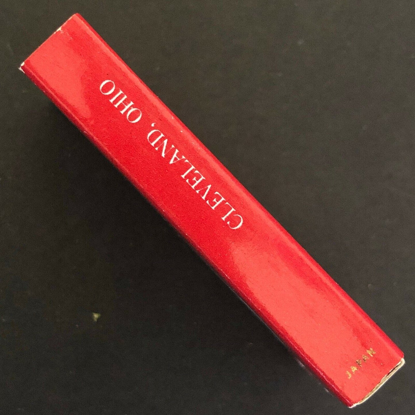 c1960's-70's Wooden Matchbox Matchbook - Marie Schreiber's Tavern Cleveland, OH
