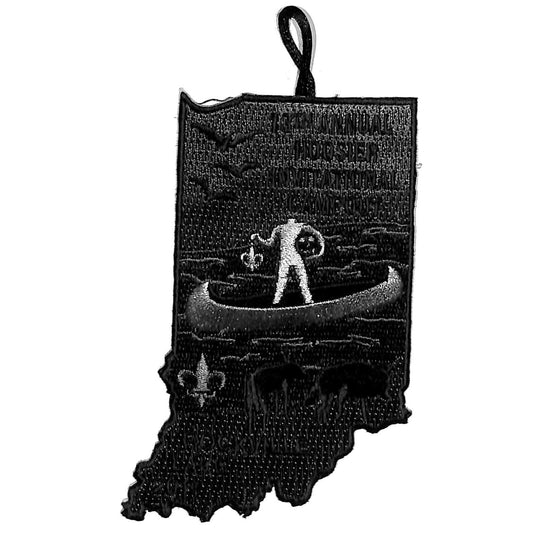 BSA Patch 13th Annual Hoosier Invitational Campout Rockville Lake 2011 Black