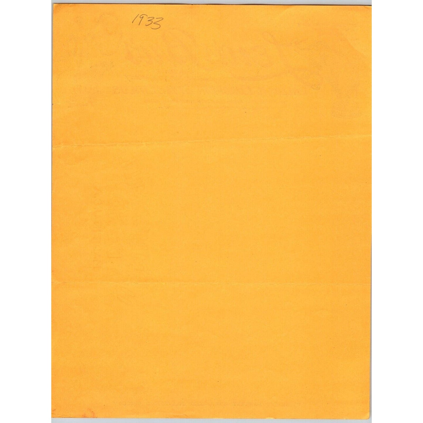 Lewis Bros. Collosal European Style Circus Letterhead c1933 Scarce