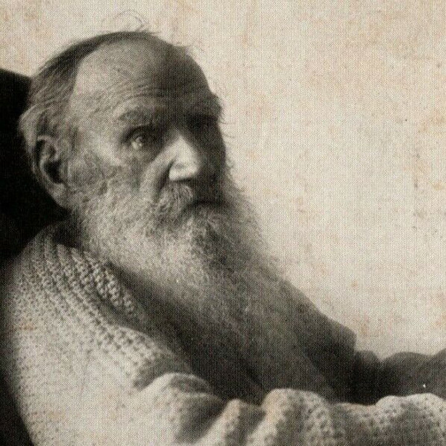 c1914 Vintage Russian Art Postcard Leo Tolstoy (4226)