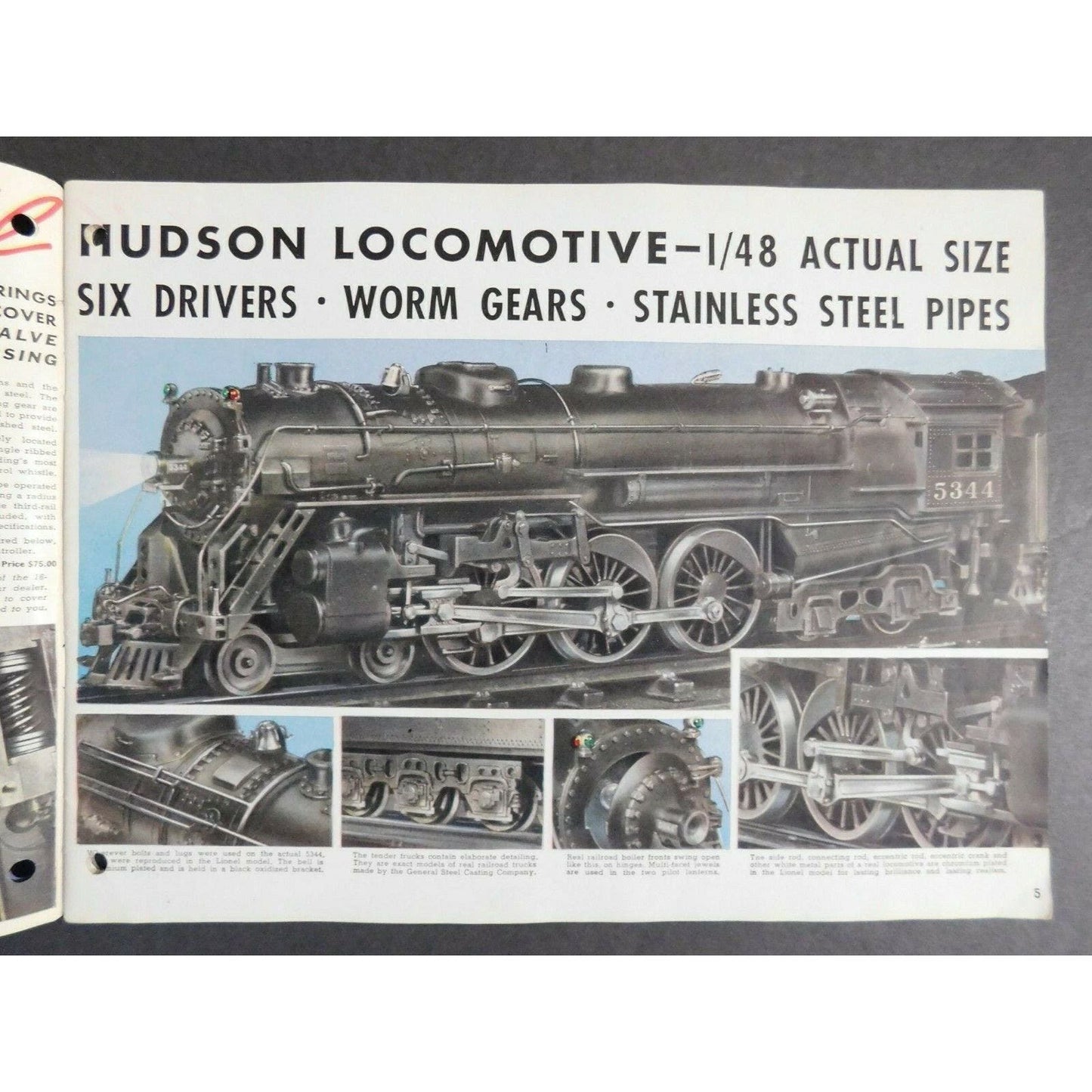 Scarce Original 1937 Lionel Electric Trains Catalog 46 pg. VGC Gary Nelson Coll.