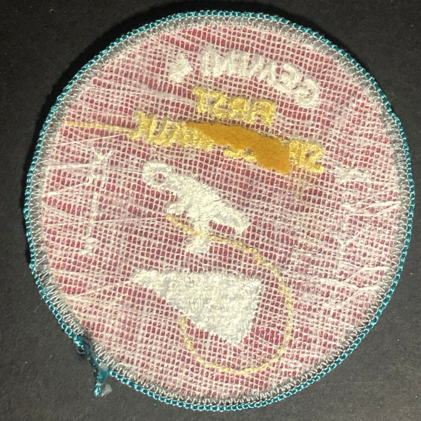 Vintage NASA Gemini 4 - First Space Walk McDivitt White Round Embroidered Patch