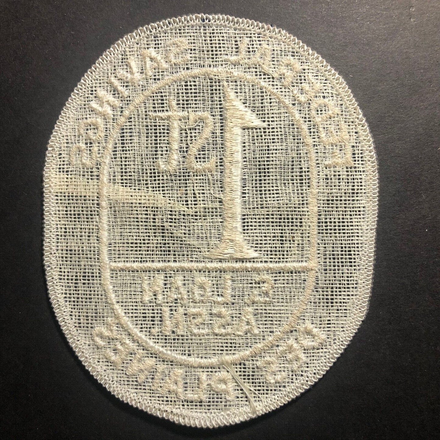 Federal Savings & Loan Des Plaines 1st Vintage Embroidered Patch c1960's-70's