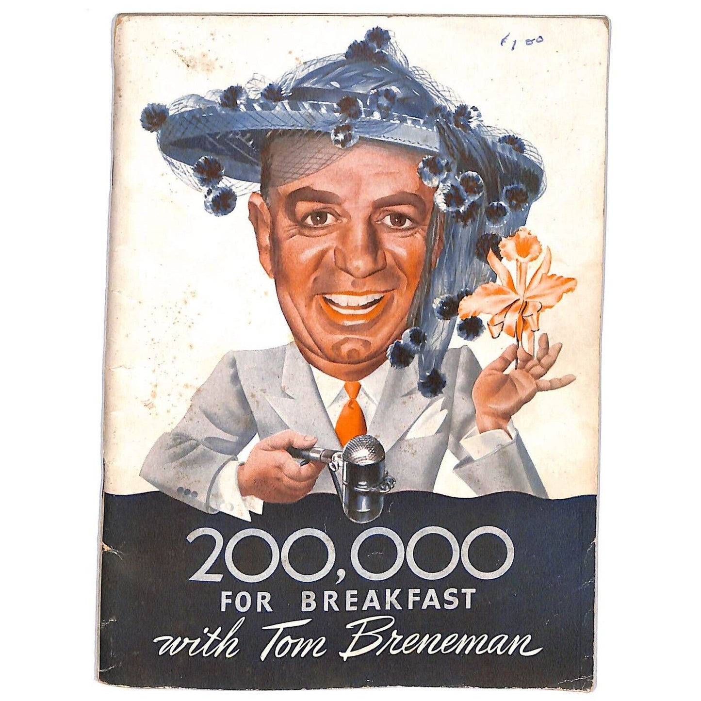 Kellogg's "200,000 for Breakfast" Tom Breneman Celebrity Comedy Booklet 1943 44p