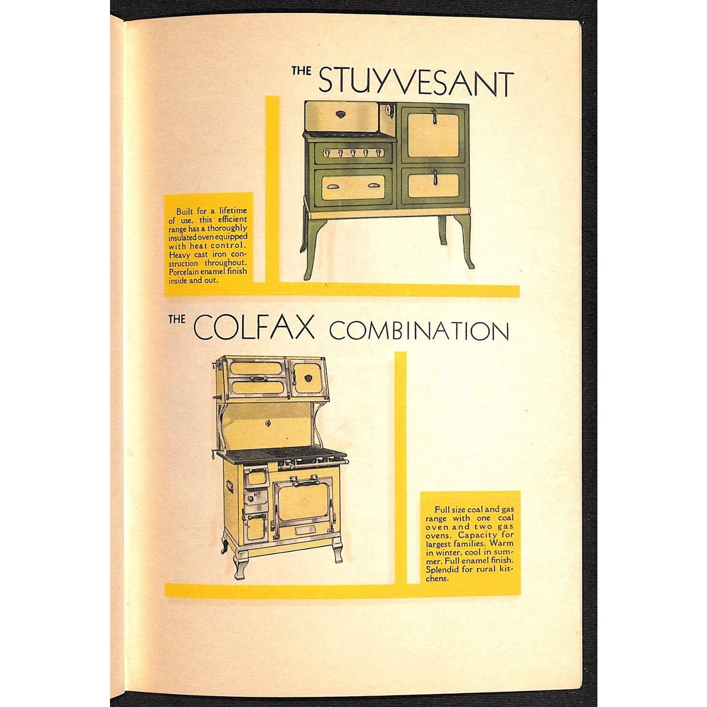 Union Carbide Pyrofax Div. "Cooking Made Easier" Booklet 32pp c1920's-30's VGC