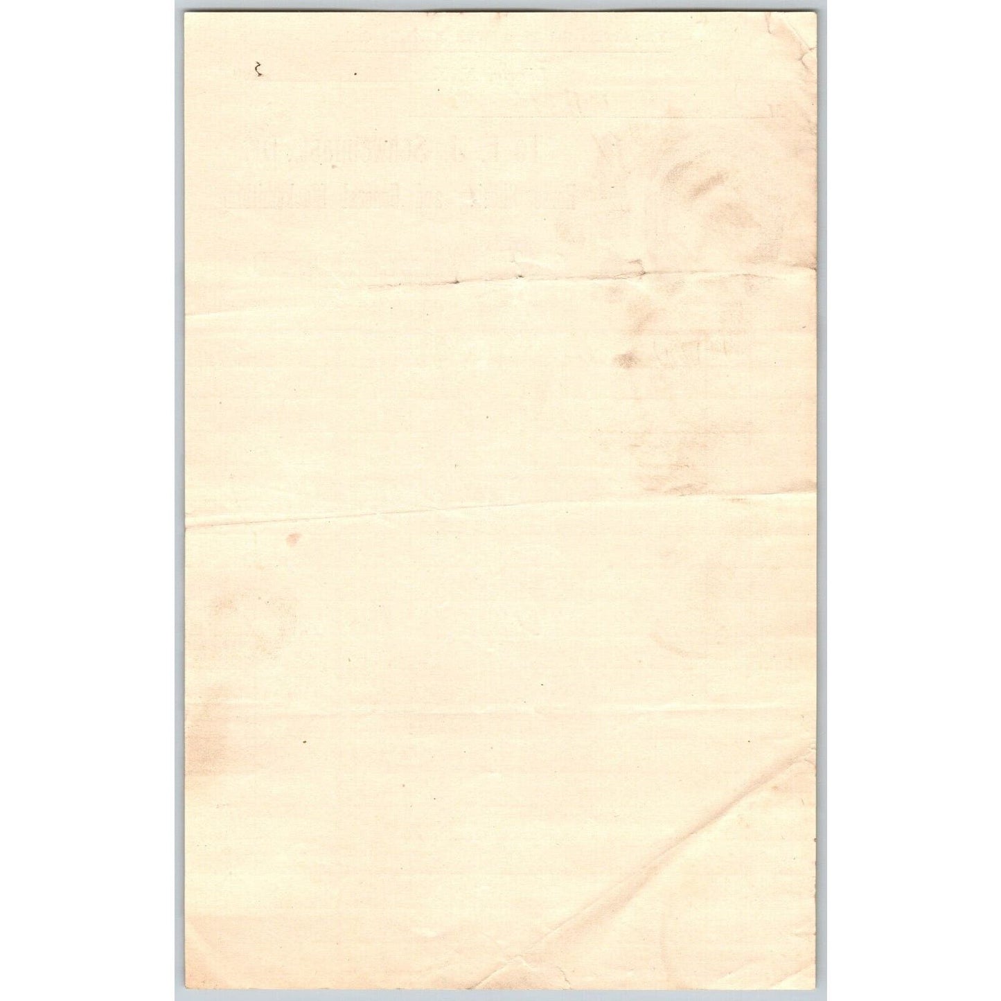 Liberty, NY F.J. Schweinfast Horse Shoeing & Blacksmithing Mar 12 1903 Billhead