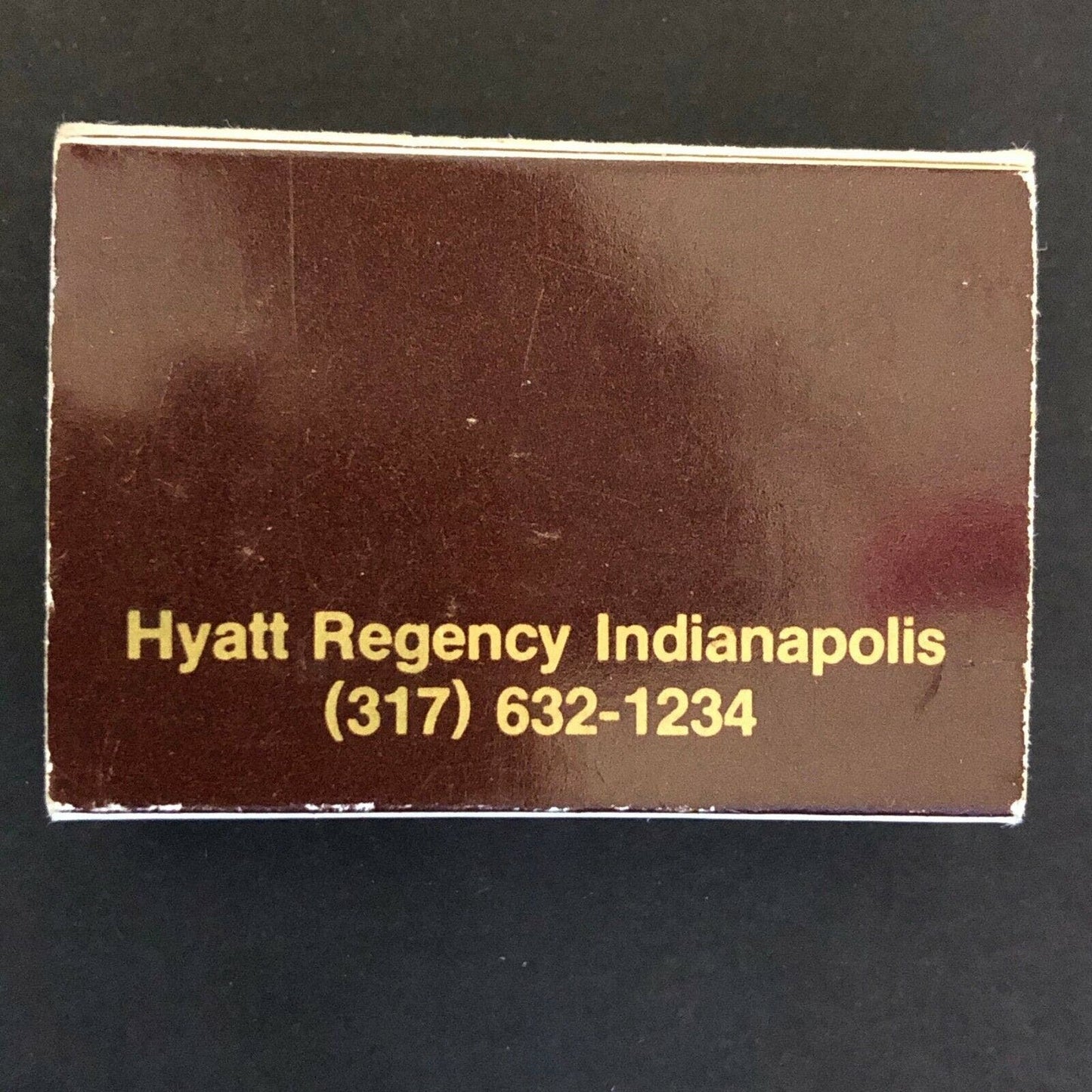 c1980-90 's Wooden Matchbox Matchbook Harrison's - Hyatt Regency Indianapolis