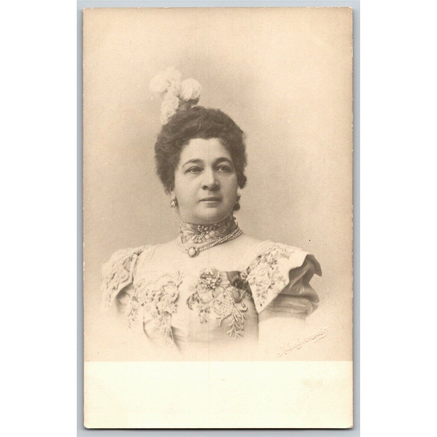 c1905 Vintage Russian RPPC* Theatre / Stage / Screen Actress Postcard (4425)