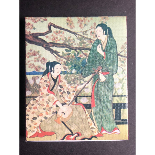 Japanese Outdoor Scene Art c1960's AKCO Co. Matchboxes / Matchbook NOS VGC #2