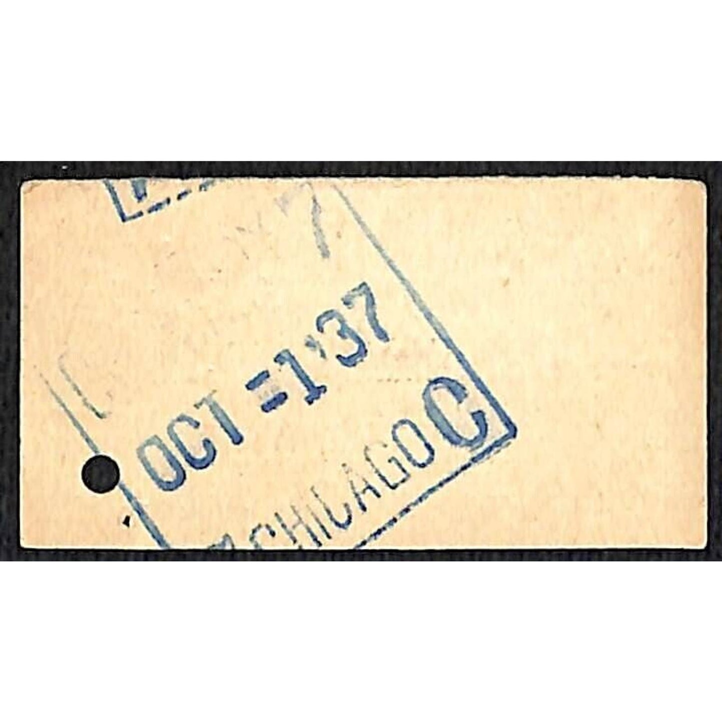 Pullman Company 1937 Railroad Ticket Chicago to Oakland #132