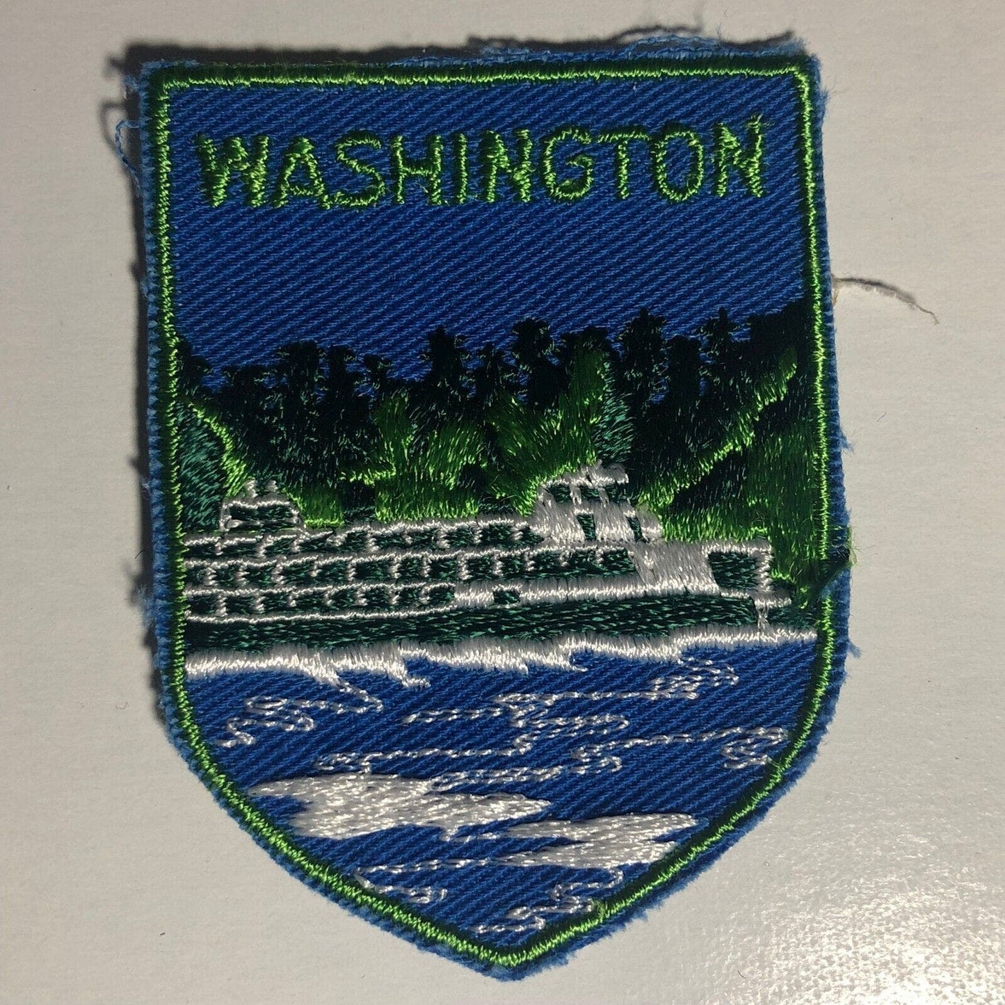 BSA? Washington Vintage Embroidered Patch - c1970's