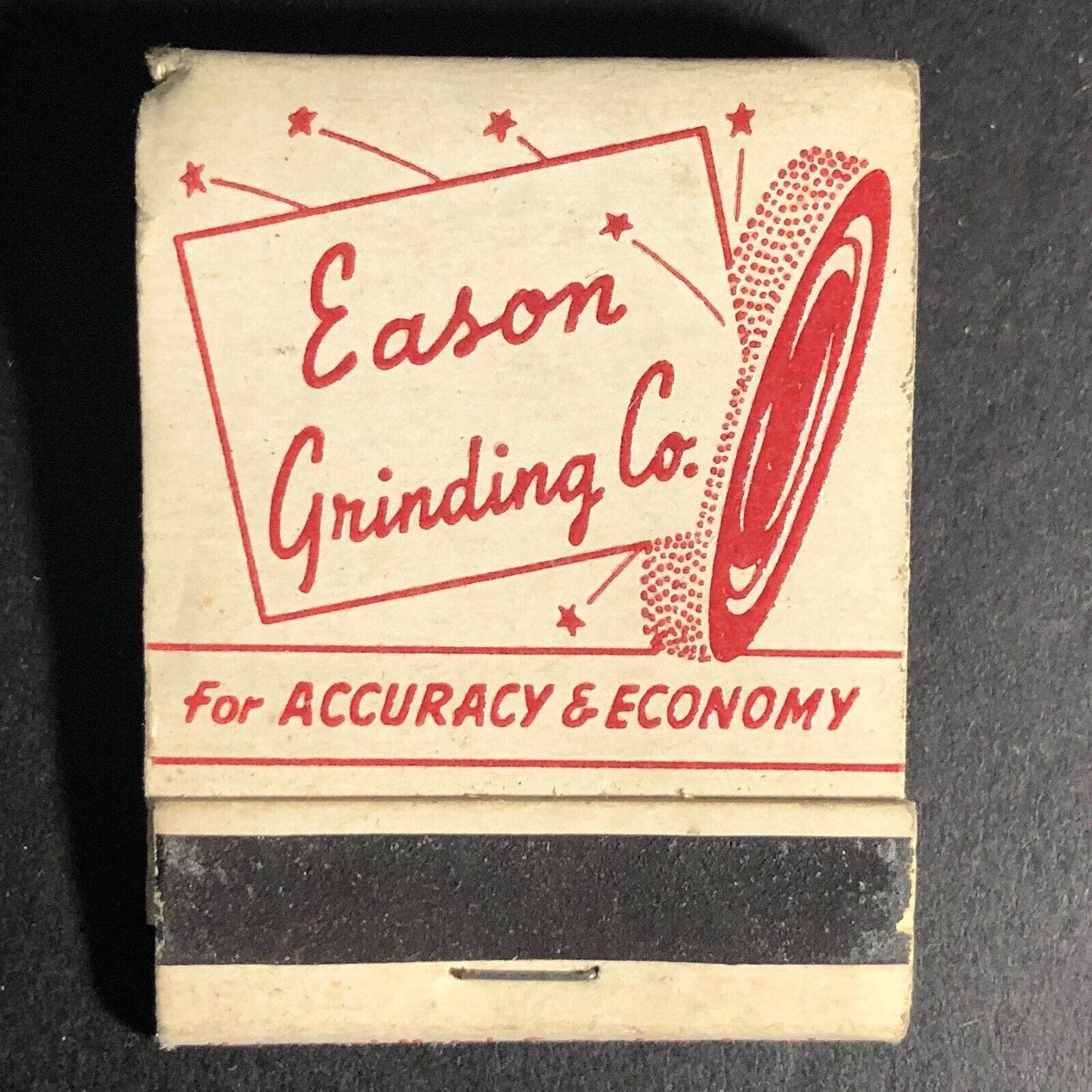 Eason Grinding Co. Los Angeles c1940's-50's VGC Very Scarce Full 20-Strike